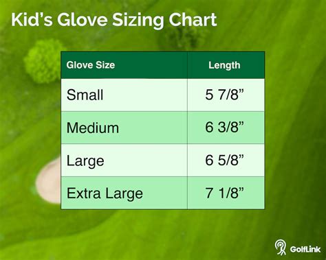 adidas golf glove size chart.